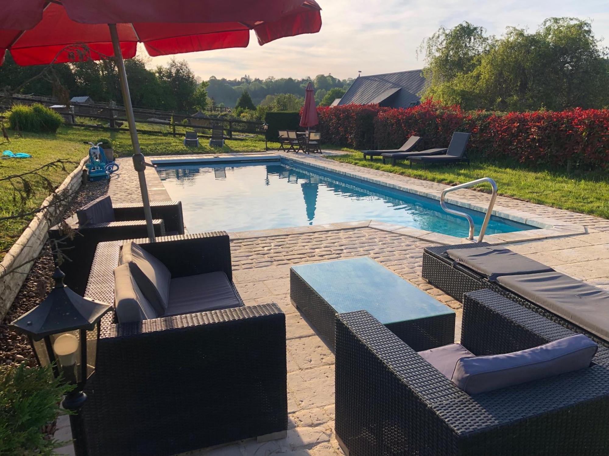 Le Champ Des Possibles Bed & Breakfast Manerbe Ngoại thất bức ảnh